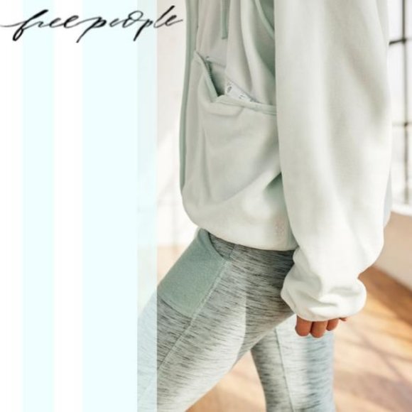 Free People Fleece Hoodie NWT Size M - Picture 5 of 7